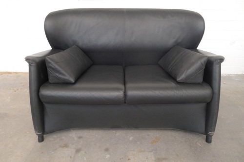 Sitzer echtleder sofa - 2,