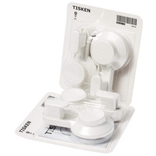 Ikea TISKEN Haken mit Saugnapf