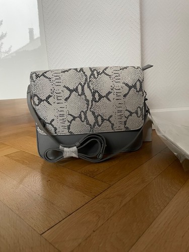 Damen handtasche leder grau - damen,