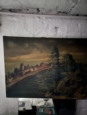 Düsseldorf Gemälde Kaiserwerth Rhein