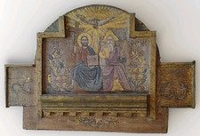 Original alte handgemalte