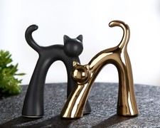 Gilde Katzen Paar "Wavy" 2tlg