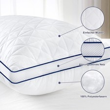 Bedstory kopfkissen 2er set - kopfkissen,