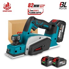Akku Hobel Handhobel Elektrohobel Hobelmaschine 82mm Bürstenlos Für Makita 18V