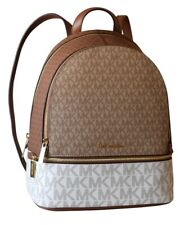 MICHAEL KORS Damen Tasche Bag RHEA MD ZIP BACKPACK Rucksack camel multi