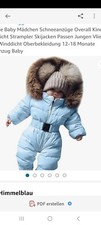 kinder winter overall