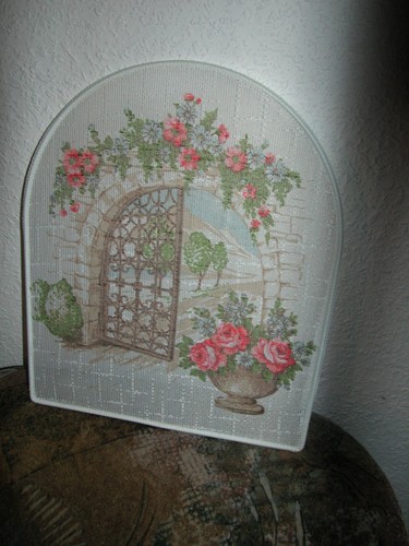 Fensterbild stoff handarbeit - fensterbild,