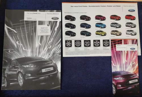 Ford fiesta prospekt konvolut - ford,