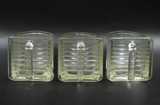 3x Heye Schauenstein Pressglas