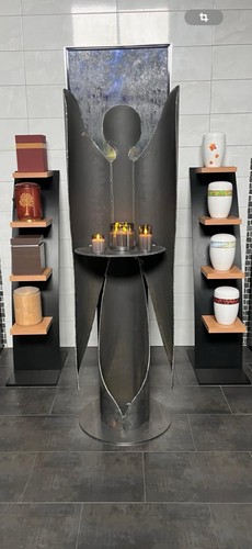 Großer engel aus metall - engel, –