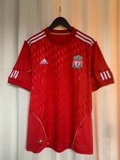 Liverpool FC Trikot L Adidas rot weiß 2010/2011