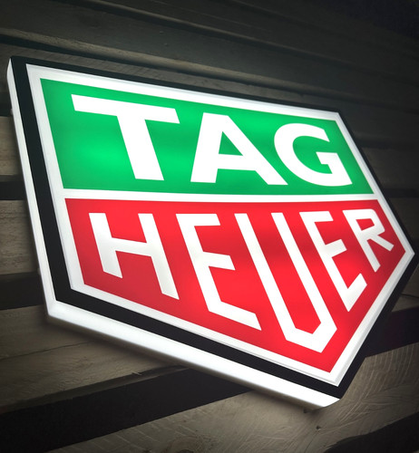 Tag heuer leuchtschild garage - tag,