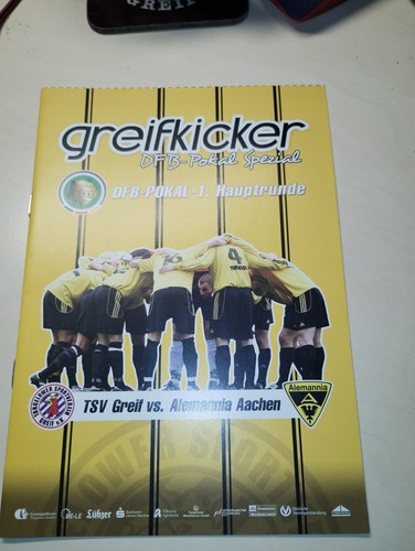 Programmheft fußball - -,