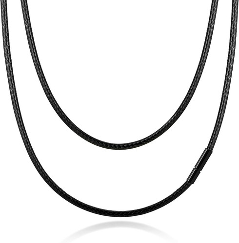 Leder halskette männer - halskette,