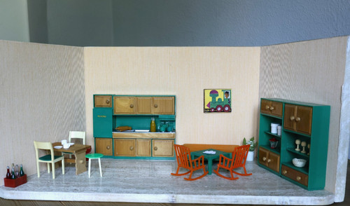 Küche und wohnzimmer - küche,