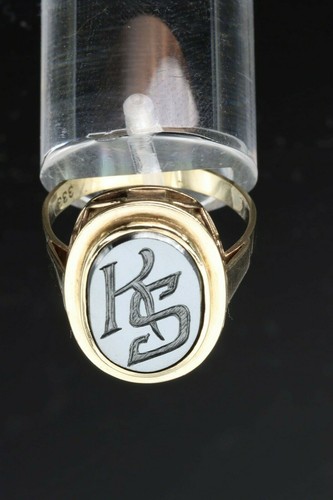 333 8ct gelbgold ring - gelbgold,