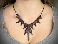 Goa Holzkette Holzschmuck