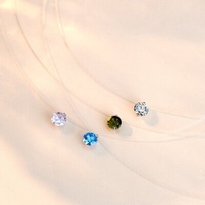 Unsichtbare Halskette mit