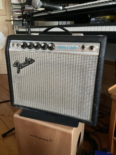 Fender vibro champ 1981 mit - vibro,