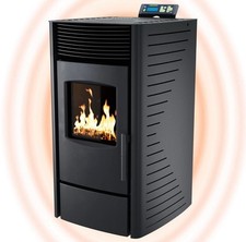 Pelletofen 3-9kW mit Programmiereung, Kamin ECO-Funktion Nemaxx 