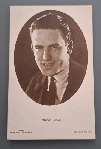Harold lloyd postkarte ross - harold,