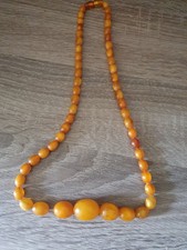Bernstein Kette Vintage Butterscotch 34,8g