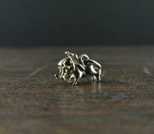 Charms Anhänger Sterlingsilber Stier - Spanien 925 
