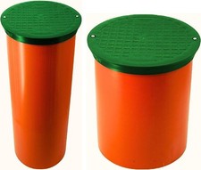 Rohr DN 400 mit Deckel Grün