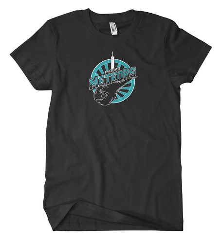 Midgar meteors shirt - meteors, zocken