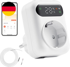 Wlan steckdosen thermostat mit - steckdosen-thermostat,
