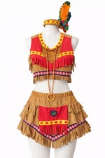 Indianerin kostüm indianer - indianerin,