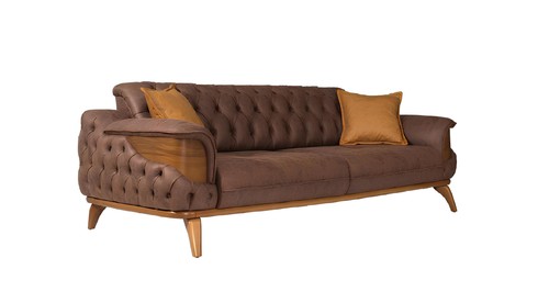 Luxus dreisitzer chesterfield - luxus,