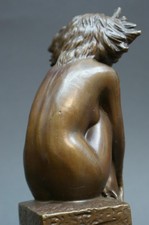BRONZEFIGUR 'LADY TAURUS' AUS