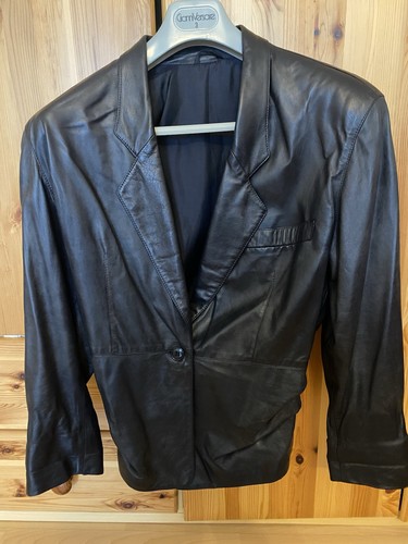 Damen lederjacke schwarz - damen,