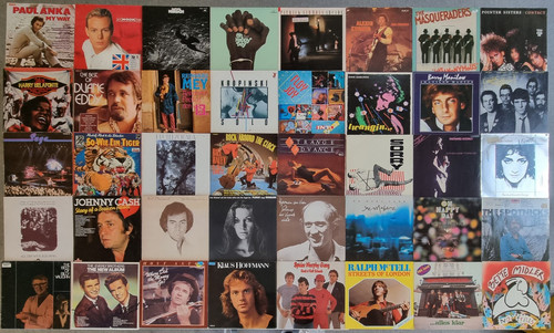40x vinyl rock - rock/pop/weitere, lp