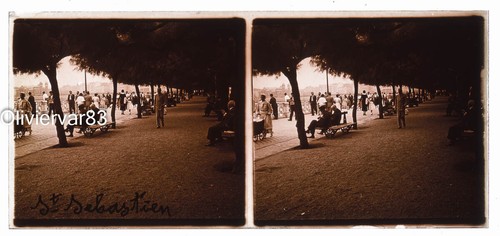 Amateur stereo glasplatte - amateur, 1934