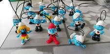 16 Schlümpfe Sammelfiguren Fußball Deutschland original EM WM Deko Smurfs rar