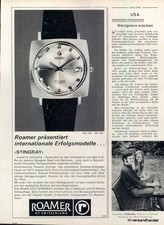 Roamer-Stingray-250-Reklame-Werbung-genuine Advert-La publicité-nl-Versandhandel