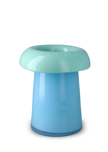 Holmegaard vase soma chellblau - holmegaard,