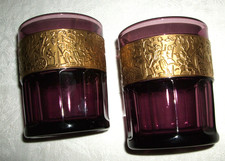 Ein paar amethystfarbige - ein,