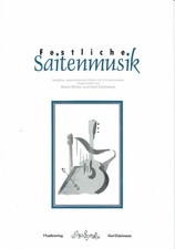 Noten Karl Edelmann Hackbrett Zither Harfe Bass Festliche Saitenmusik Stubenmusi