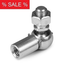 1x M8 Winkelgelenk Edelstahl