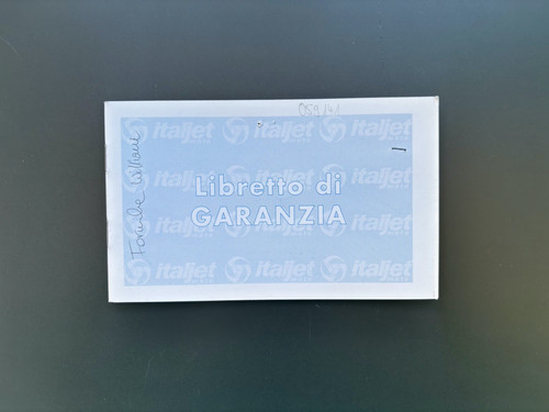 Italjet serviceheft - italjet,