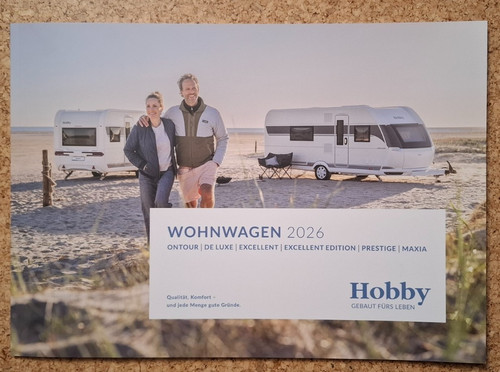 Prospekt von hobby wohnwagen - von,