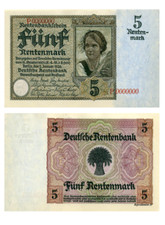 Rentenbankschein 5 - rentenbankschein,,