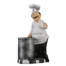 Niedliche Chefkoch Koch Figur