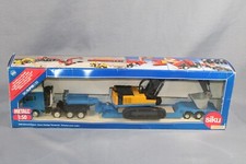 Siku 3930 MAN Schwertransport & Raupenbagger Siku Super-Serie Maßstab 1/50 OVP