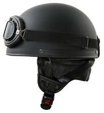 Ato moto retro helm schwarz - moto,
