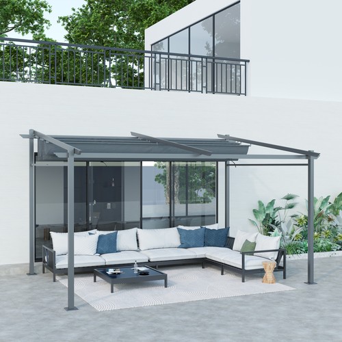 Outsunny terrassendach pergola - terrassendach,