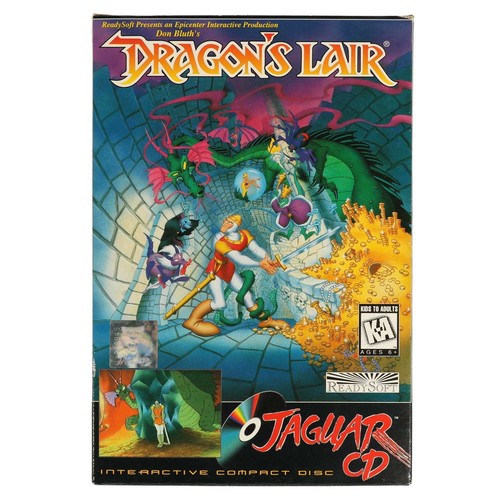 Dragon lair atari jaguar - dragon's,